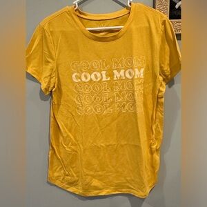 Isabel Maternity Tshirt “Cool Mom” Medium